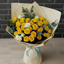 Букет цветов из:  Розы в Новобелокатай