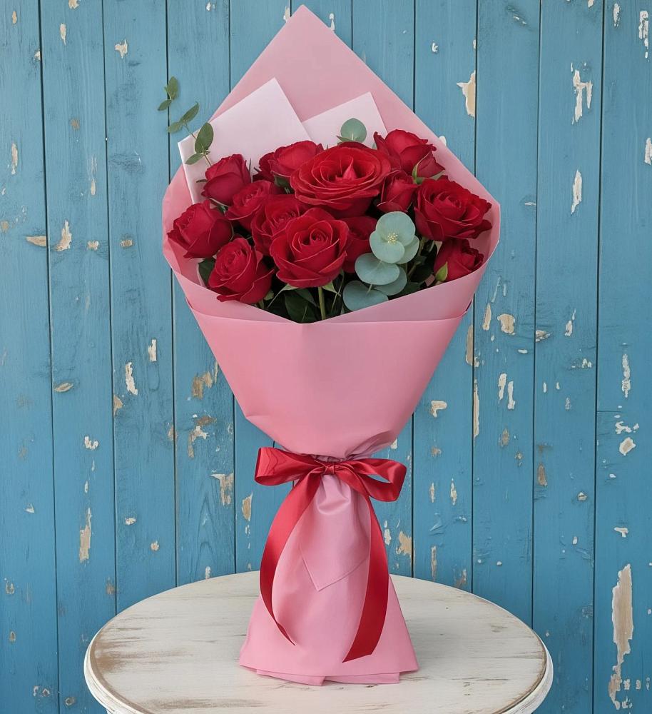 Букет цветов из: Розы в Новобелокатай