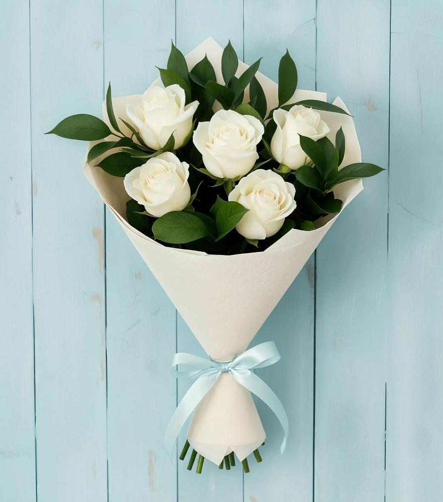 Букет цветов из: Розы в Новобелокатай