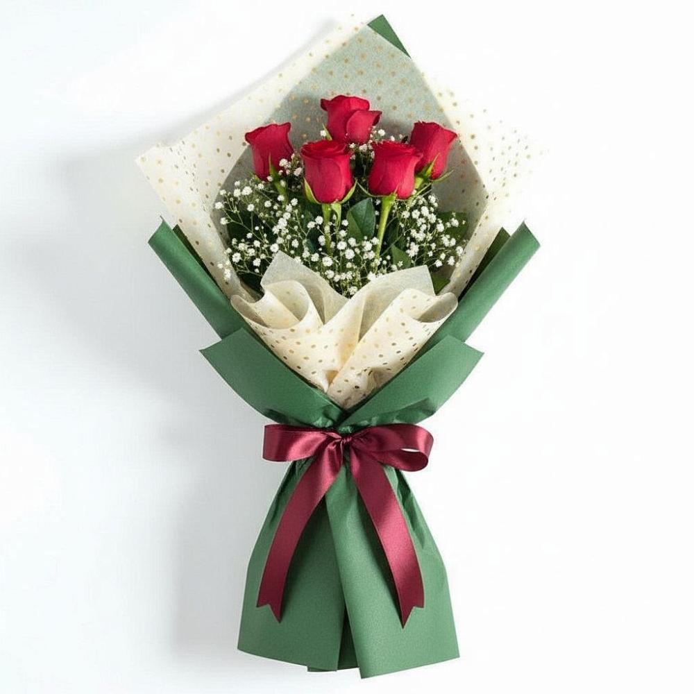 Букет цветов из: Розы в Новобелокатай