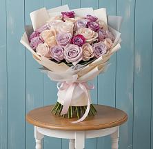 Букет цветов из:  Розы в Новобелокатай