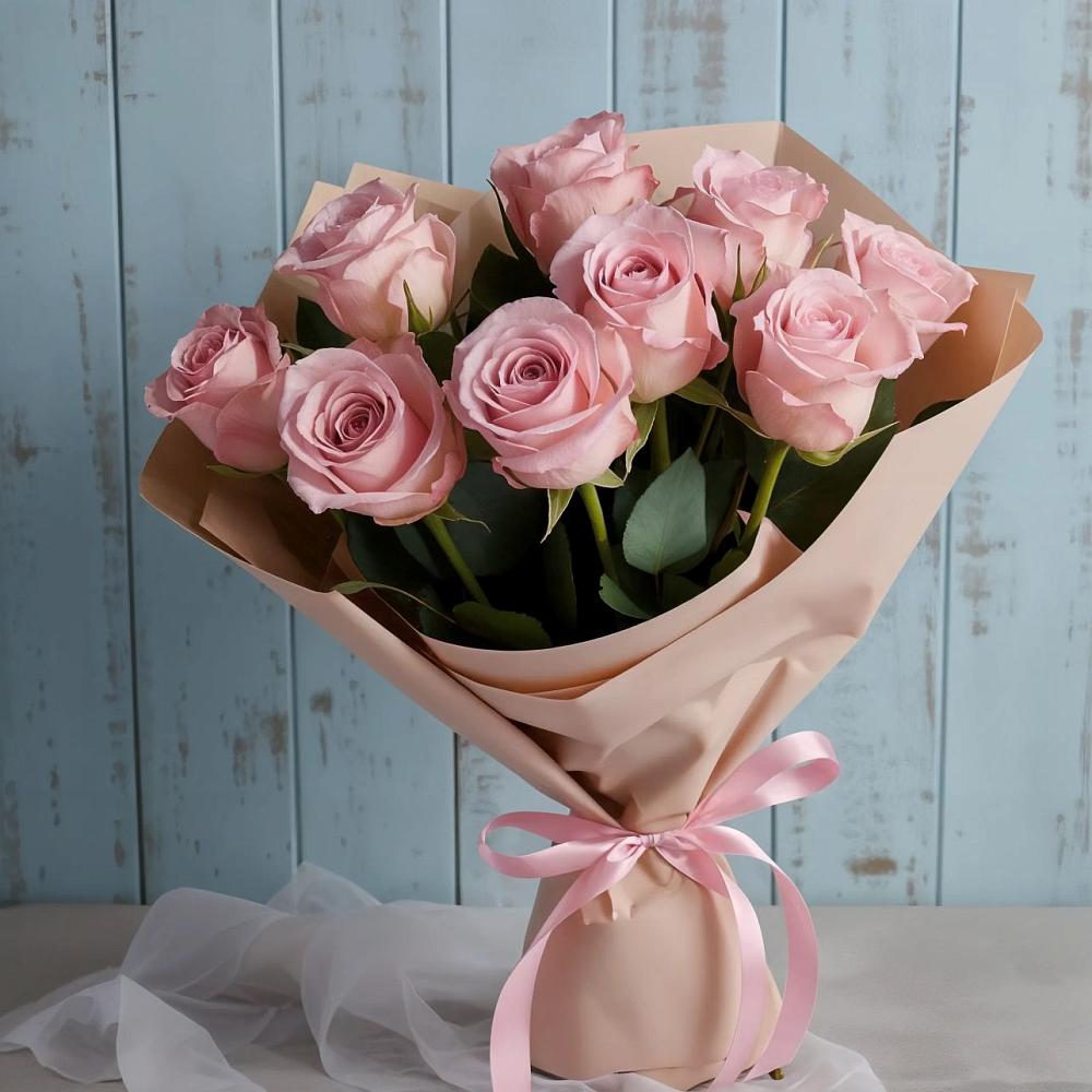 Букет цветов из: Розы в Новобелокатай