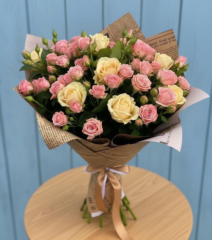 Букет цветов из: Розы в Новобелокатай