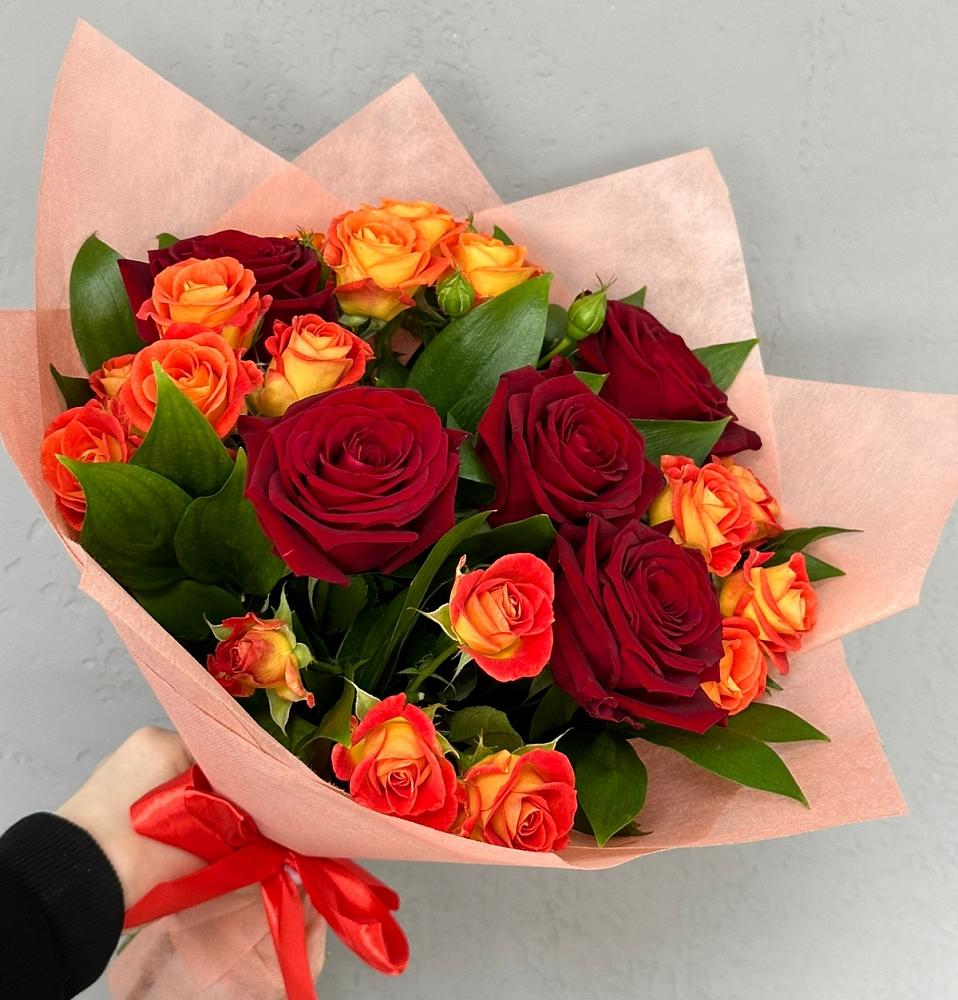 Букет Любовь и восторг в Новобелокатай