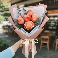 Букет цветов из:  Розы в Новобелокатай