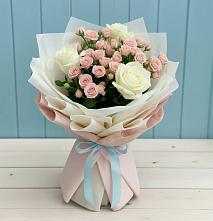 Букет цветов из:  Розы в Новобелокатай