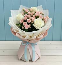 Букет цветов из:  Розы в Новобелокатай