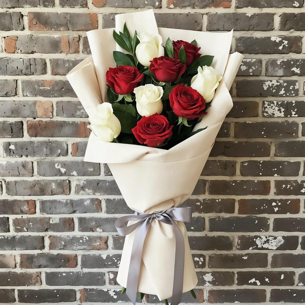 Букет цветов из: Розы в Новобелокатай