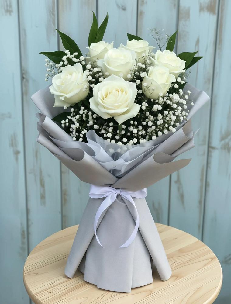 Букет цветов из: Розы в Новобелокатай