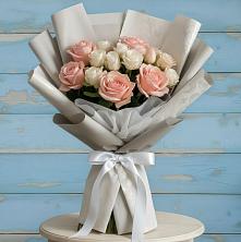 Букет цветов из:  Розы в Новобелокатай