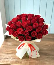 Букет 29 Красных роз в Новобелокатай