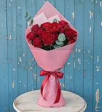 Букет цветов из:  Розы в Новобелокатай