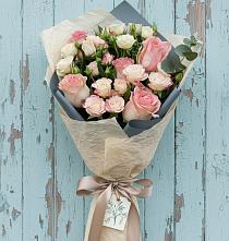 Букет цветов из:  Розы #REPLACE_PRED# Новобелокатай