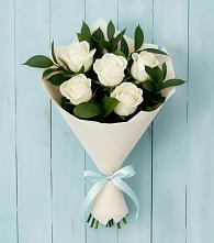 Букет цветов из:  Розы в Новобелокатай