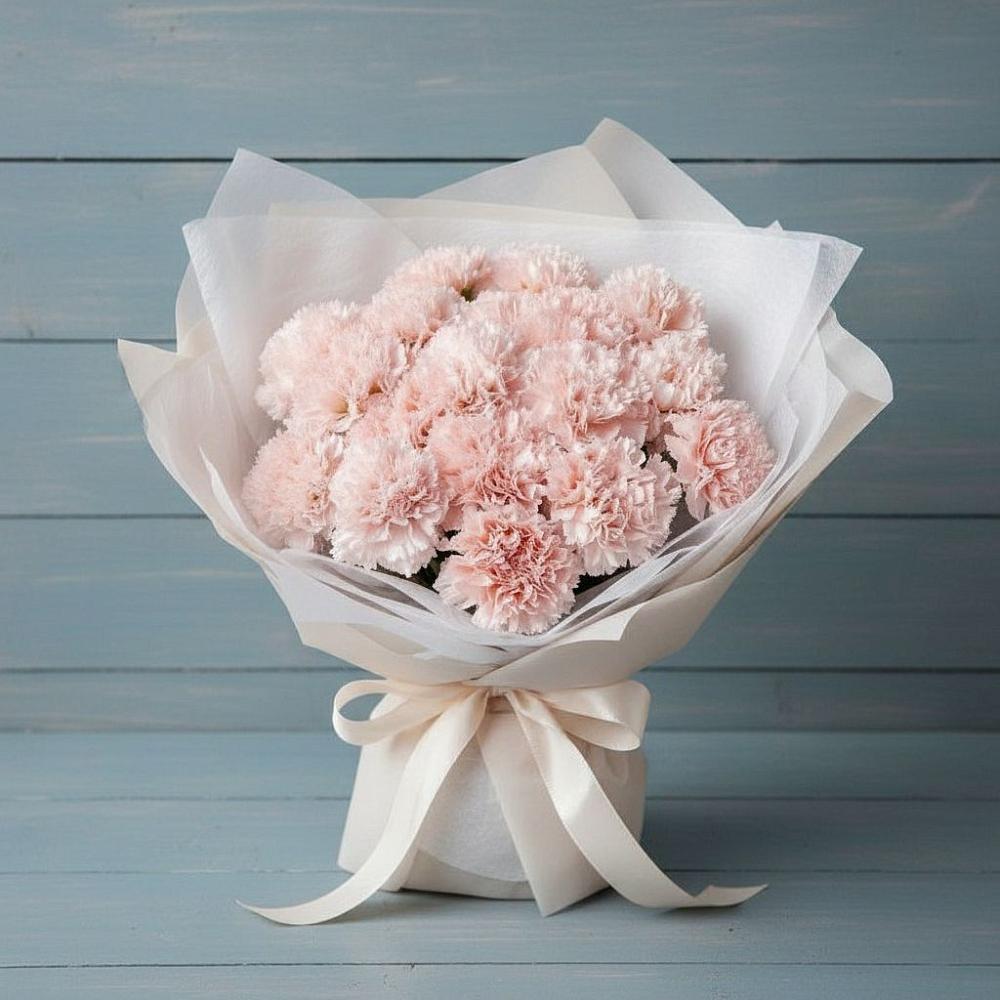 Букет цветов из: Гвоздики в Новобелокатай