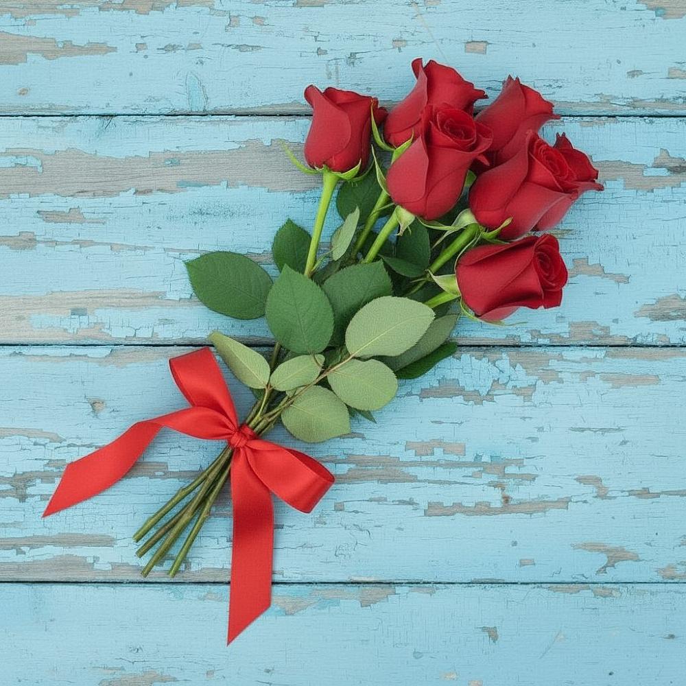 Букет Красные розы в Новобелокатай