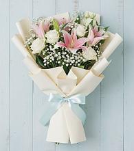 Букет цветов из:  Лилии в Новобелокатай